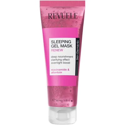 Revuele Skin Elements, Renew Sleeping Gel Mask (Żelowa odświeżająca maska na noc)