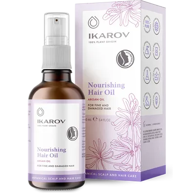 Ikarov Nourishing Hair Oil (Odżywczy olejek do włosów cienkich i zniszczonych)