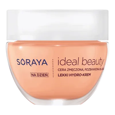 Soraya Ideal Beauty, Lekki hydro krem do cery zmęczonej, pozbawionej blasku na dzień