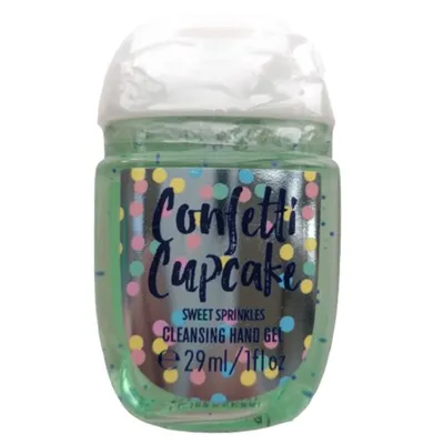 Bath & Body Works PocketBac, Confetti Cupcake Anti - Bacterial Hand Gel (Antybakteryjny żel do rąk)