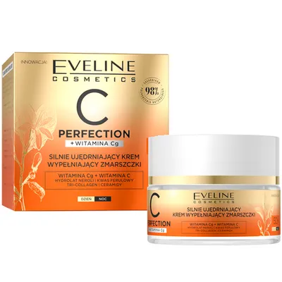 Eveline Cosmetics C Perfection, Silnie ujędrniający krem wypełniający zmarszczki  50+