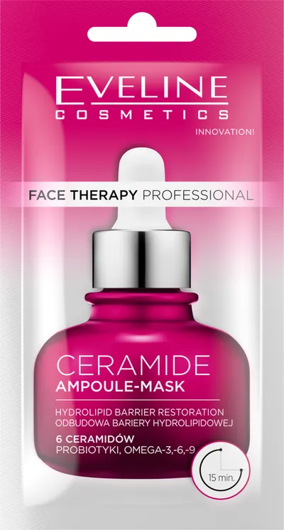 Eveline Cosmetics Face Therapy Professional, Ceramide Ampoule-Mask (Maska-ampułka z ceramidami)
