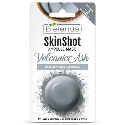 Bielenda Skin Shot Ampoule Mask Volcanic Ash (Normalizująca maseczka)