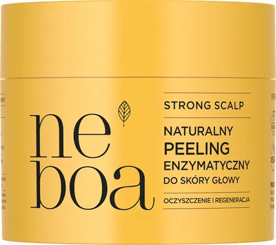 Neboa Strong Scalp, Naturalny peeling enzymatyczny do skóry głowy `Oczyszczenie i regeneracja`