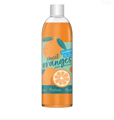 Melado Sweet Oranges Shower Gel (Żel pod prysznic `Słodkie pomarańcze`)