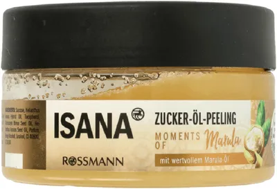 Isana Moments of Marula, Zucker-Öl-Peeling (Peeling cukrowo-olejowy z olejem marula)
