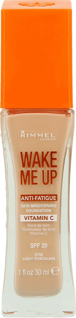 Rimmel Wake Me Up, Anti - Fatique Skin Brightening Foundation with Vitamin C SPF 20 (Podkład rozświetlający (nowa wersja))