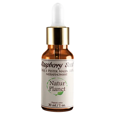 Natur Planet Raspberry Seed Oil (Olejek z pestek malin nierafinowany)