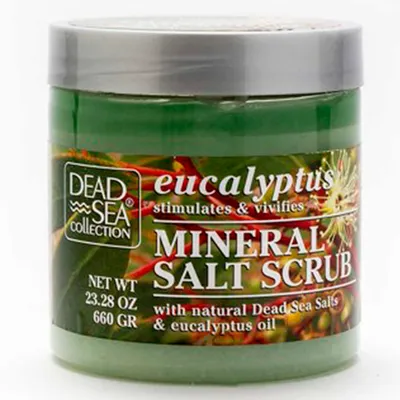 Dead Sea Collection Eucalyptus Mineral Salt Scrub (Peeling solny z ekstraktem z eukaliptusa i minerałami Morza Martwego)