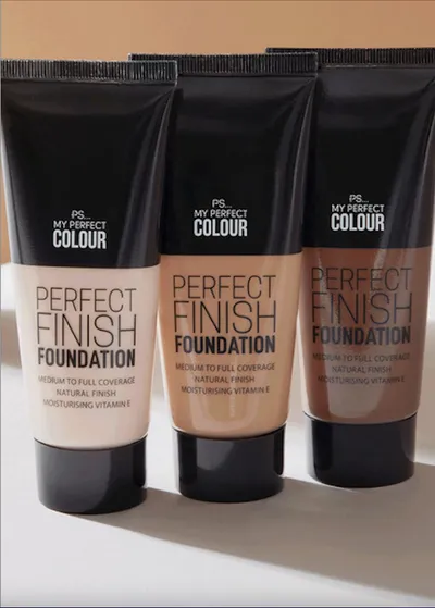 PS... Pro My Perfect Colour,  Perfect Finish Foundation (Doskonale kryjący podkład)