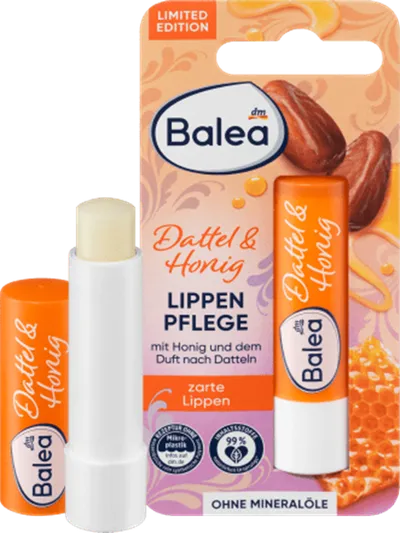 Balea Dattel & Honig Lippenpflege (Pomadka do ust  Daktyl & miód)