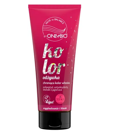 OnlyBio Hair In Balance, Kolor, Odżywka chroniąca kolor włosów