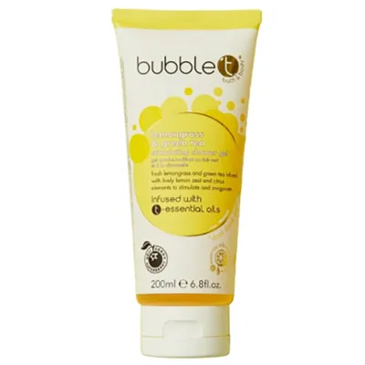 Bubble T Cosmetics Tea Shower Gel Lemongrass & Green (Żel pod prysznic `Trawa cytrynowa i zielona herbata`)