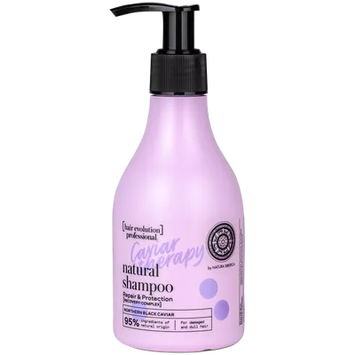 Natura Siberica Caviar Therapy, Natural Shampoo (Szampon do niesfornych włosów)