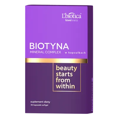 L'biotica Loveliness, Biotyna & Mineral Complex w kapsułkach