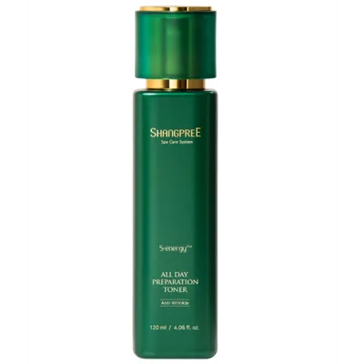 Shangpree S·Energy All Day Preparation Toner (Nawilżający tonik przeciwzmarszczkowy)