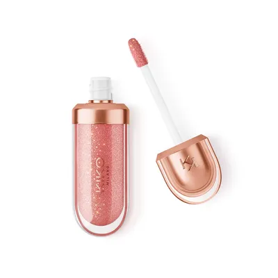 Kiko Milano Golden Oasis, 3D Hydra Lipgloss (Nawilżający błyszczyk do ust)