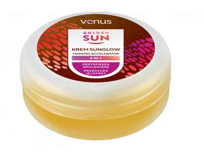 Venus Golden Sun, krem do ciała przyspieszający opalanie