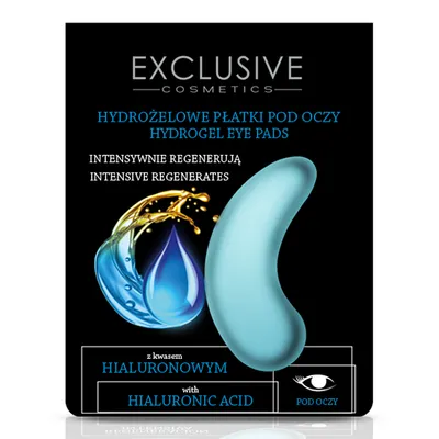 Exclusive Cosmetics Hydrogel Eye Pads (Hydrożelowe płatki pod oczy z kwasem hialuronowym)
