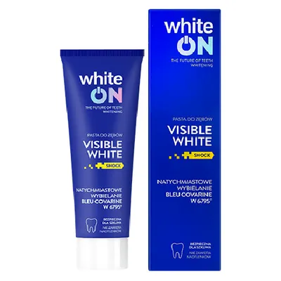 WhiteON Visible White Shock, Pasta do zębów