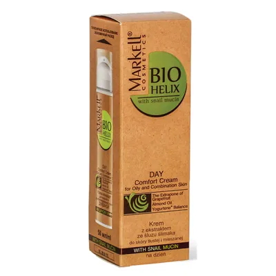 Markell Cosmetics Bio-Helix, Day Comfort Cream for Oily and Combination Skin (Krem do skóry tłustej i mieszanej na dzień)