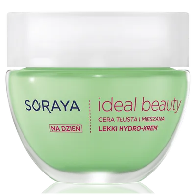Soraya Ideal Beauty, Lekki hydro-krem na dzień do cery tłustej i mieszanej