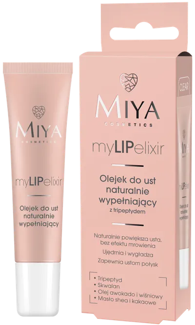 Miya Cosmetics myLIPelixir, Olejek do ust naturalnie wypełniający z tripeptydem (różne rodzaje)