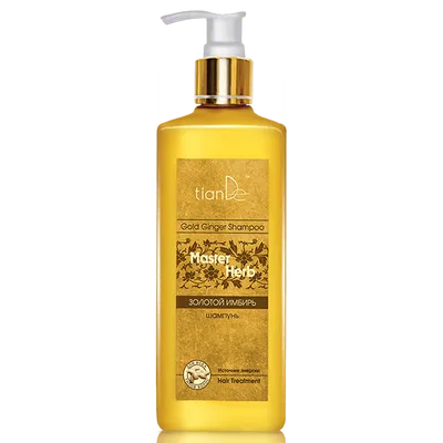 TianDe Master Herb, Gold Ginger Shampoo (Szampon do włosów `Złoty imbir`)