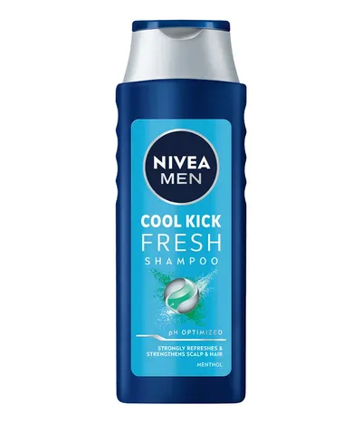Nivea Men, Cool Kick Fresh Shampoo (Odświeżający szampon dla mężczyzn)