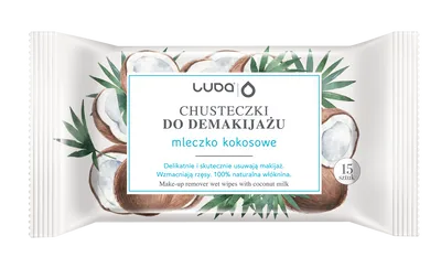 Luba Chusteczki do demakijażu z mleczkiem kokosowym