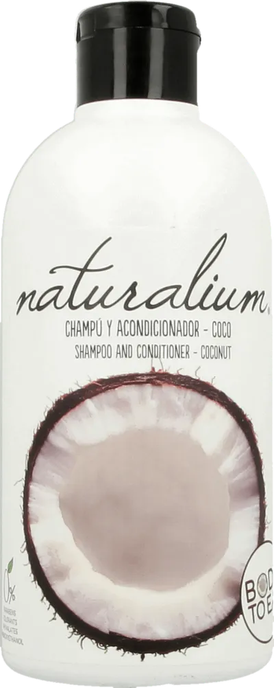 Naturalium Fruit Pleasure, Coconut, Shampoo and Conditioner (Szampon i odżywka 2 w 1)