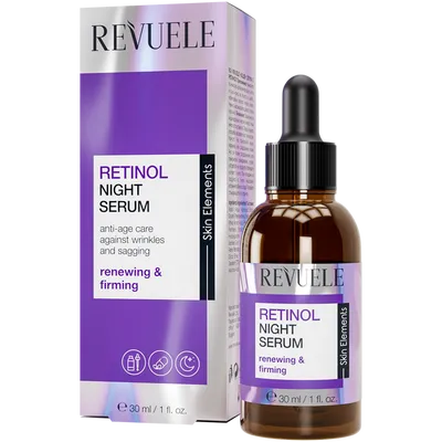Revuele Skin Elements, Retinol Night Serum (Serum do twarzy na noc)
