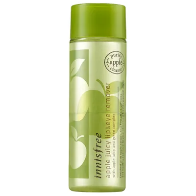 Innisfree Apple Juicy Lip & Eye Remover (Dwufazowy płyn do demakijażu `Jabłko`)
