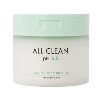 Heimish All Clean, Green Pore Toner Pad (Płatki tonizujące do twarzy)