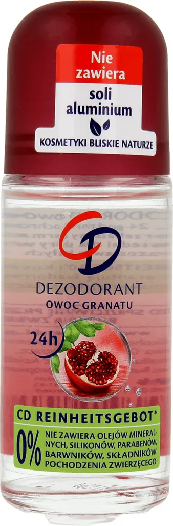 CD Granatapfel, Deo - Roll-On (Dezodoran w kulce 'Owoc granatu')