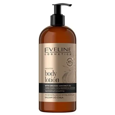 Eveline Cosmetics Organic Gold, Regenerująco-wygładzający balsam do ciała