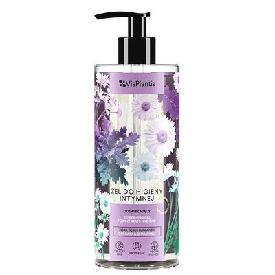 Vis Plantis Herbal Vital Care, Żel do higieny intymnej 'Kora dębu, rumianek'