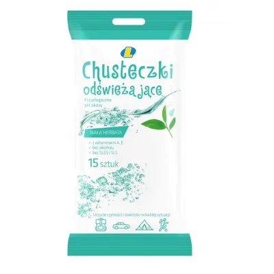 Lewiatan Chusteczki odświeżające (różne rodzaje)