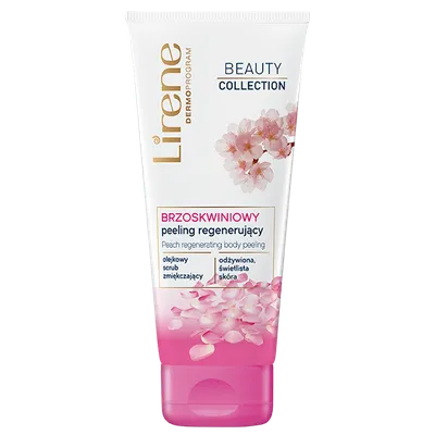 Lirene Dermoprogram Beauty Collection, Brzoskwiniowy peeling regenerujący
