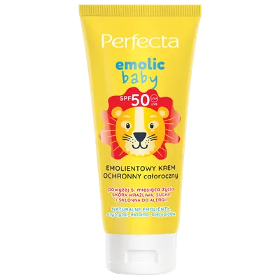 Perfecta Emolic Baby, Emolientowy krem ochronny całoroczny SPF50
