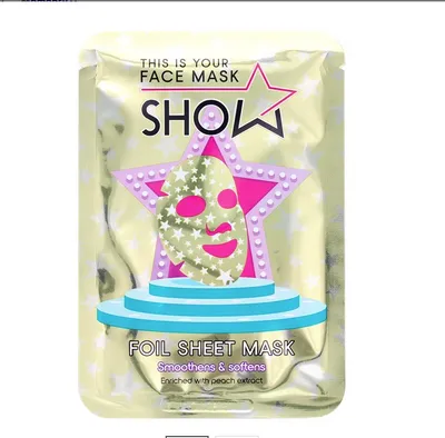 Action This Is Your Face Mask  Show (Foliowa maseczka do twarzy)