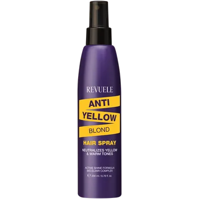 Revuele Anti-Yellow Blond Hair Spray (Tonujący spray do włosów blond)
