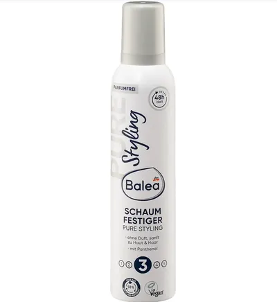 Balea Pure Styling, Mousse (Pianka do włosów)