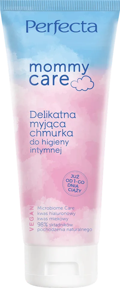 Perfecta Mommy Care, Delikatna myjąca chmurka do higieny intymnej