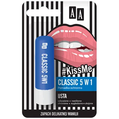 AA #KissMe, Pomadka ochronna `Classic 5 w 1`
