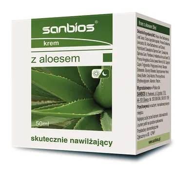 Sanbios Krem z aloesem