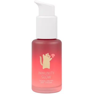 Yope Immunity Glow Chaga & Poppy Day Cream (Rozświetlający krem do twarzy na dzień)