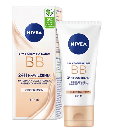 Nivea 5 w 1 Krem BB na dzień SPF 15