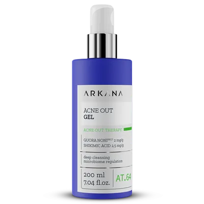 Arkana Acne Out Gel (Oczyszczający żel regulujący mikrobiom skóry)