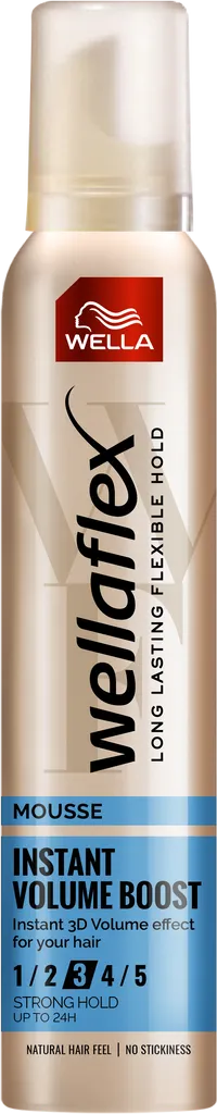 Wella Wellaflex, Instant Volume Boost, Mousse (Pianka do włosów dodająca objętości)